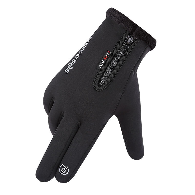 Touch Screen Waterproof Winter Gloves Men Women Non-slip Cycling Outdoor Sports