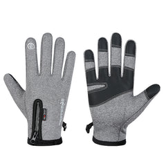 Touch Screen Waterproof Winter Gloves Men Women Non-slip Cycling Outdoor Sports