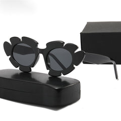 Y2K Flower Sunglasses UV400 Beach Party Club Props