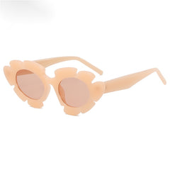 Y2K Flower Sunglasses UV400 Beach Party Club Props