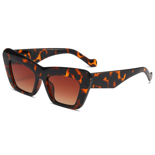 Y2K Cat Eye Sunglasses Vintage Square Sunshade Eyeglasses