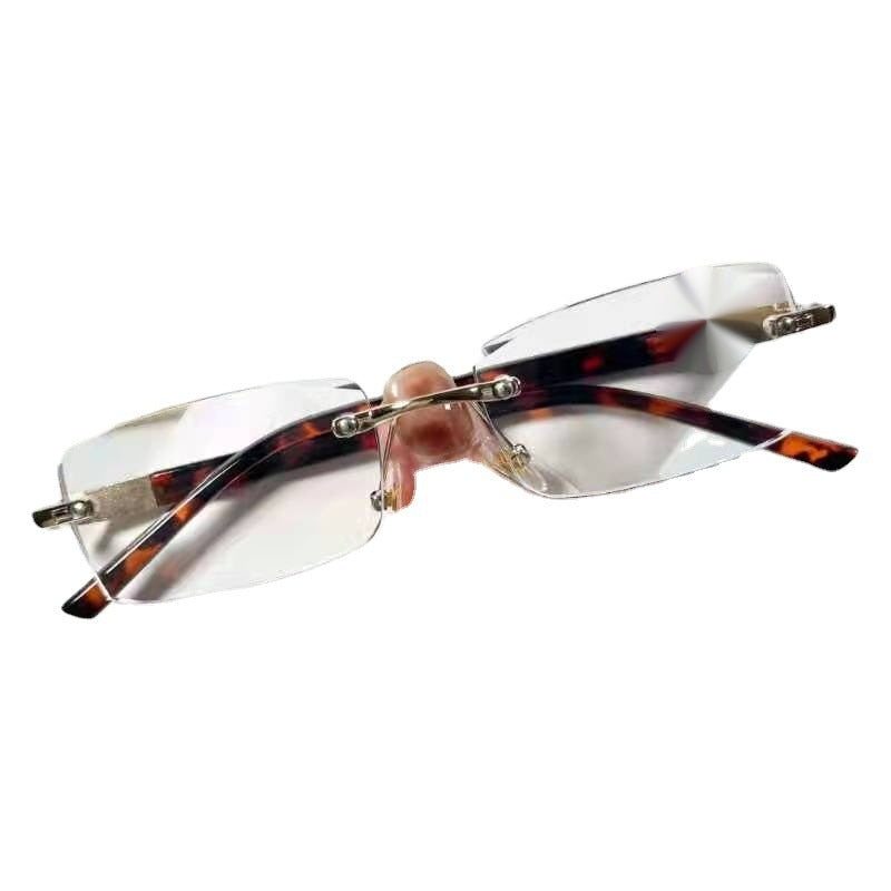 Light Blocking Rimless HD Reading Glasses