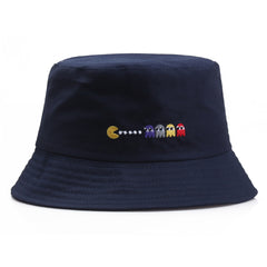 Street Embroidered Bucket Hat Hip Hop Style