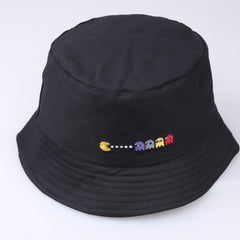 Street Embroidered Bucket Hat Hip Hop Style