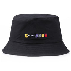 Street Embroidered Bucket Hat Hip Hop Style