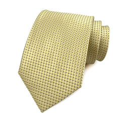 Men's Solid Classic Casual Plain Polyester Tie