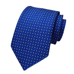 Men's Solid Classic Casual Plain Polyester Tie