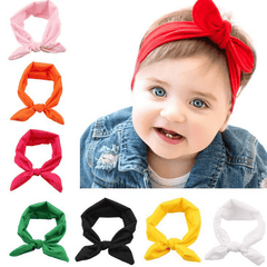 Baby Girls Headbands Rabbit Ear Turban Hairbands Hair Accessories