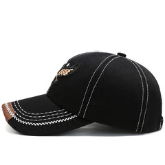 Men's Baseball Cap Embroidery Eagle Hat All Match Cap