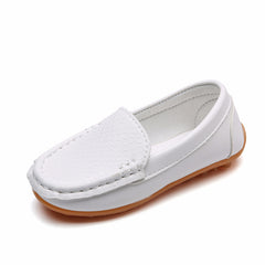 Boys Casual Loafer Shoes Non-slip Stitching Flat Shoes for Toddler
