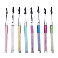 Rhinestone Spiral Lash Brush Makeup Tool