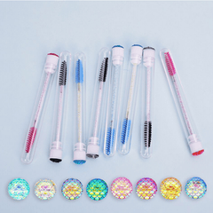 Crystal Eyebrow Brush For Eyelash Extension - 5PCS Set