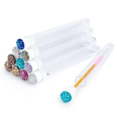 Crystal Eyebrow Brush For Eyelash Extension - 5PCS Set