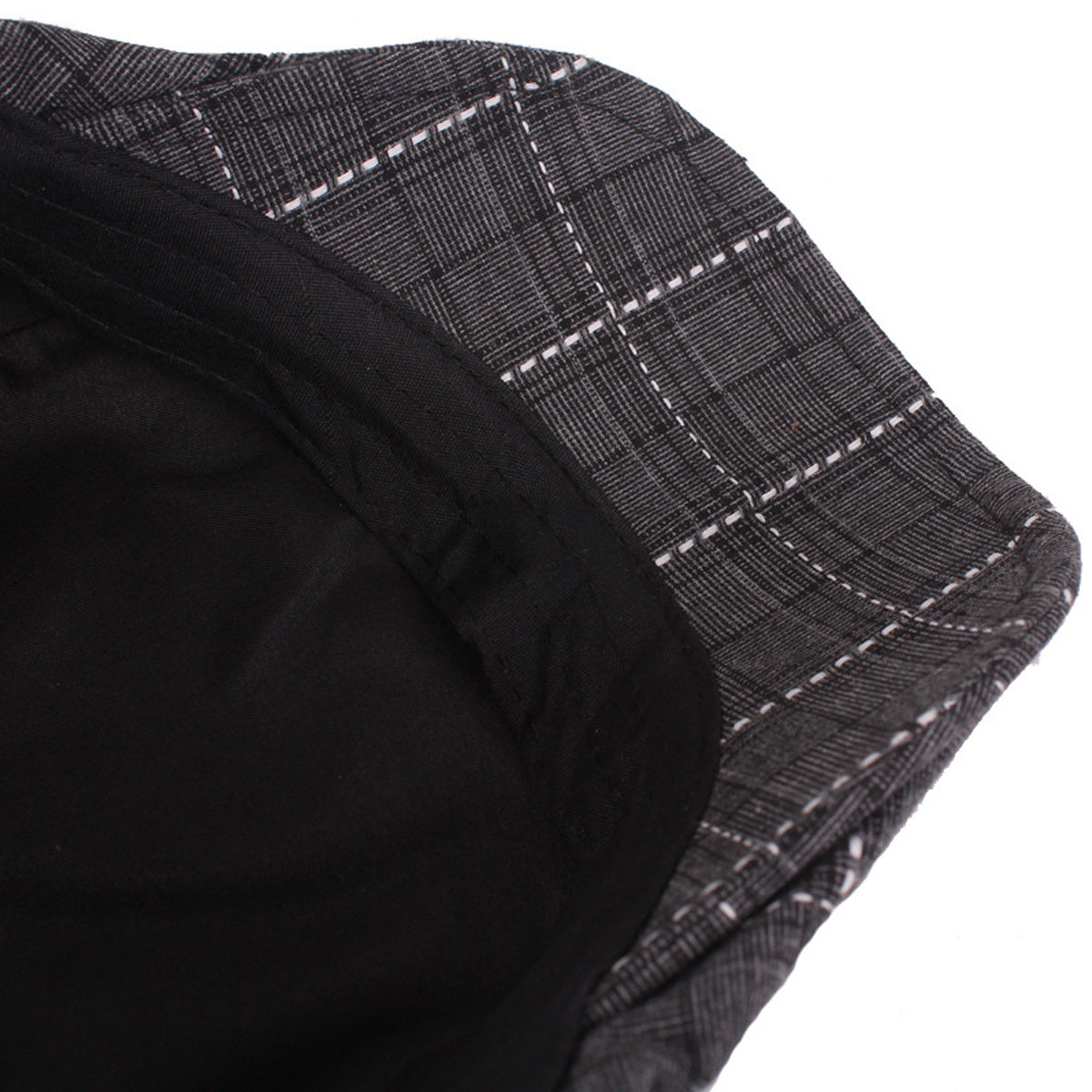 Plaid Newsboy Beret Hat Ivy Flat Cap