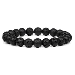 8MM Natural Stone Healing Crystal Stretch Bracelet