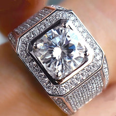 Men's Funky Zircon Rhinestone Ring