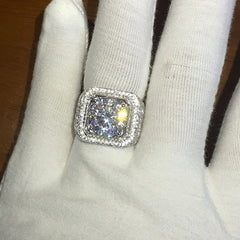 Men's Funky Zircon Rhinestone Ring