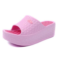 Women's Platform House Slippers Thick Sole Comfy Home Slides
