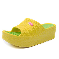 Women's Platform House Slippers Thick Sole Comfy Home Slides