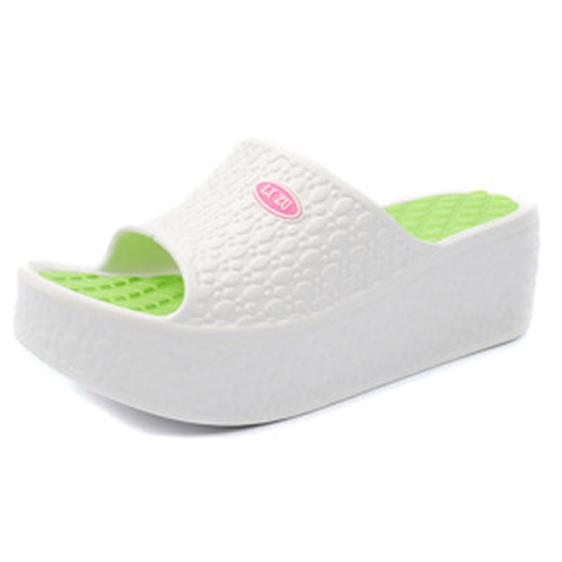 Women's Platform House Slippers Thick Sole Comfy Home Slides