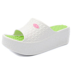 Women's Platform House Slippers Thick Sole Comfy Home Slides