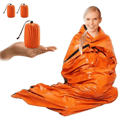 Portable Emergency Sleep Bag for Outdoor Adventures
