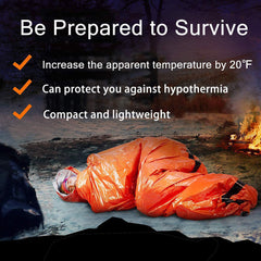 Portable Emergency Sleep Bag for Outdoor Adventures