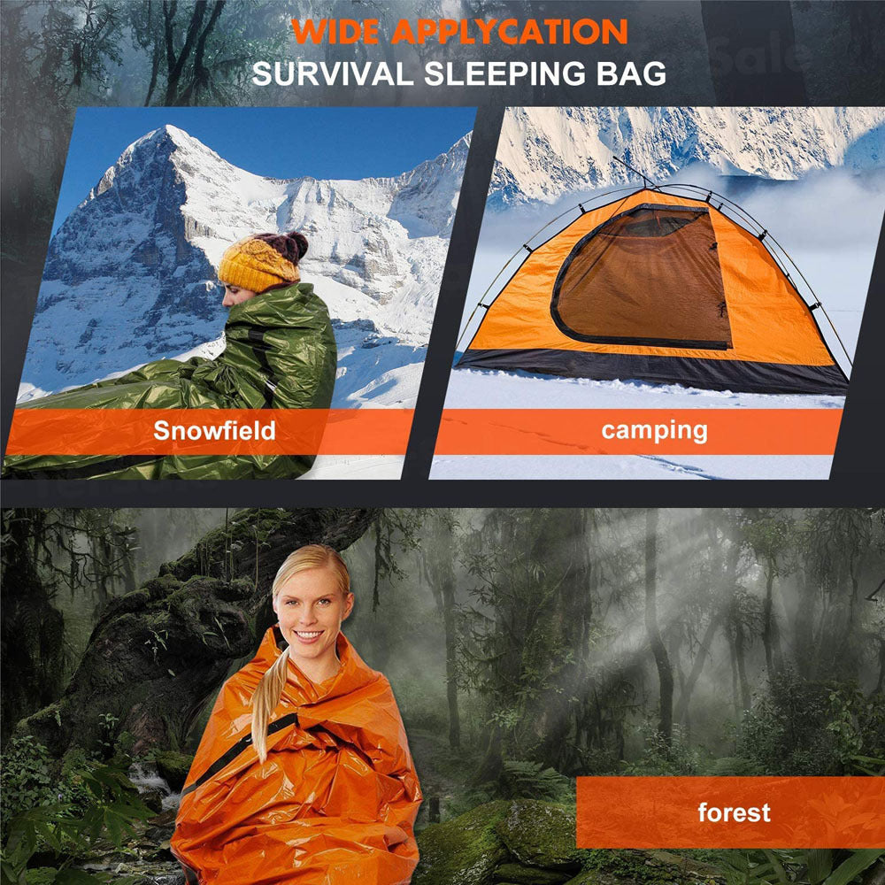 Portable Emergency Sleep Bag for Outdoor Adventures
