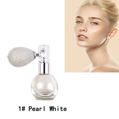 Shimmering Highlighter Spray Sparkle and Glow for Lips Eyes Hair and Body