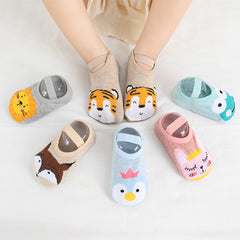 Baby Floor Socks Non slip Animals Graphic Toddler Socks