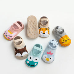 Baby Floor Socks Non slip Animals Graphic Toddler Socks