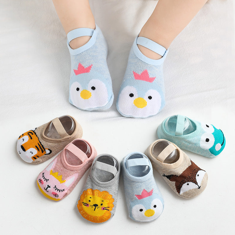 Baby Floor Socks Non slip Animals Graphic Toddler Socks