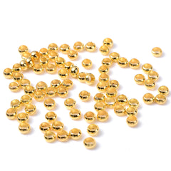 500pcs Ball Crimp End Beads Stopper Spacer Beads For DIY Necklace Jewelry Making