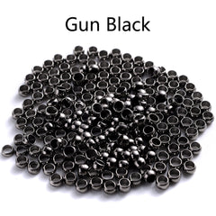500pcs Ball Crimp End Beads Stopper Spacer Beads For DIY Necklace Jewelry Making