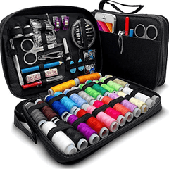 100-Piece Sewing Kit with Threads and Accessories