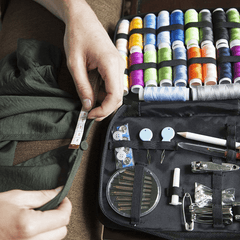 100-Piece Sewing Kit with Threads and Accessories