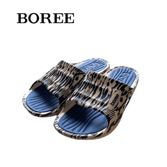 BOREE Men's Slides Comfortable Lightweight Slippers Indoor Outdoor Sandals