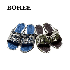 BOREE Men's Slides Comfortable Lightweight Slippers Indoor Outdoor Sandals