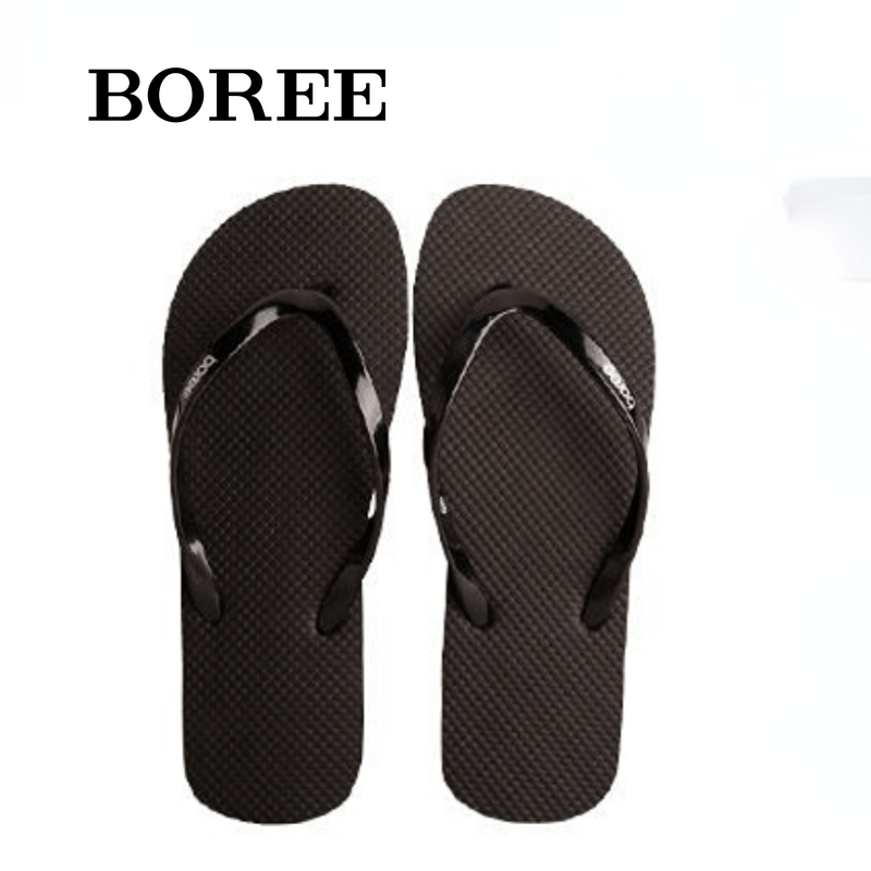BOREE Men's Flip Flops Lightweight Slides Comfortable Slippers