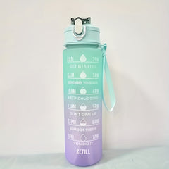 Gradient Outdoor Matte Sports Water Bottle 900ml