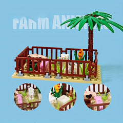 Animal Building Block Set DIY Educational Toy - Forest and Polar Animals