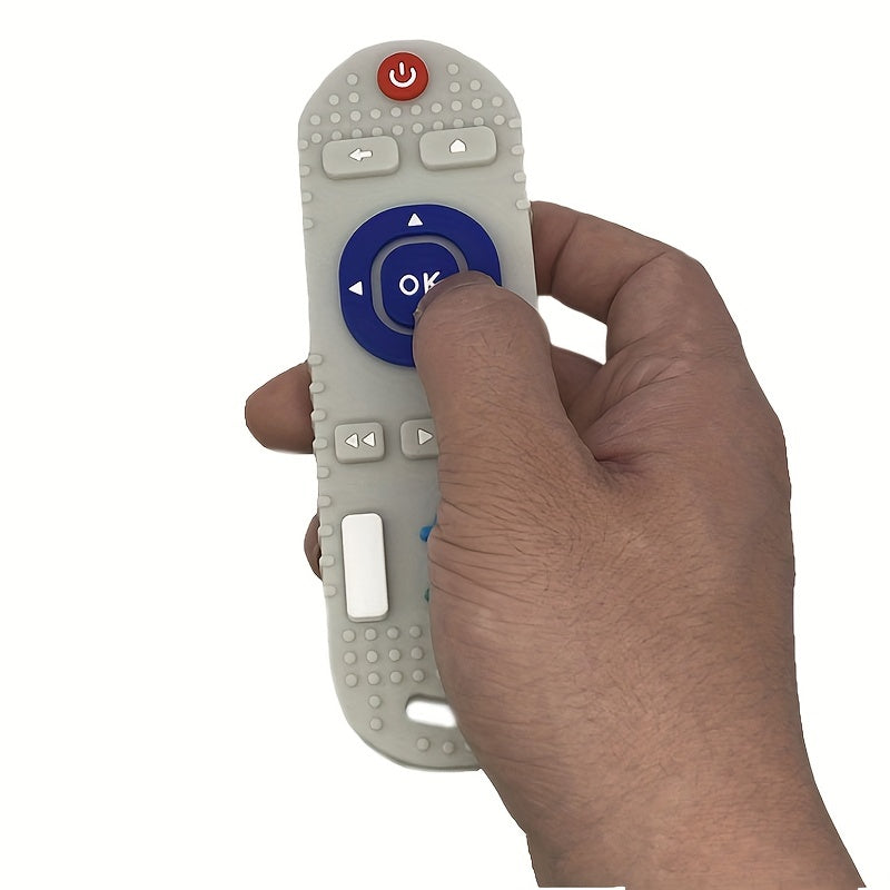 Baby Silicone Remote Control Teether Baby Anti eating Hand Molar Stick