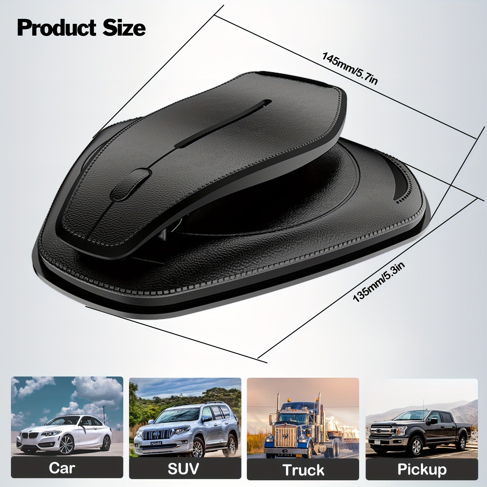 Anti-Slip Car Dashboard Phone Holder for Smartphones