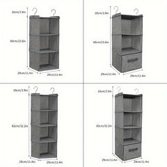 1pc Hanging Underwear Bag Dust-proof Storage Bag For Socks Bras