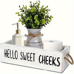 Wooden Dry Bed Sheet Holder Storage Box & Wooden Storage Box