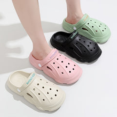 Women's Platform Non slip Clogs Adjustable Back Strap Shoes