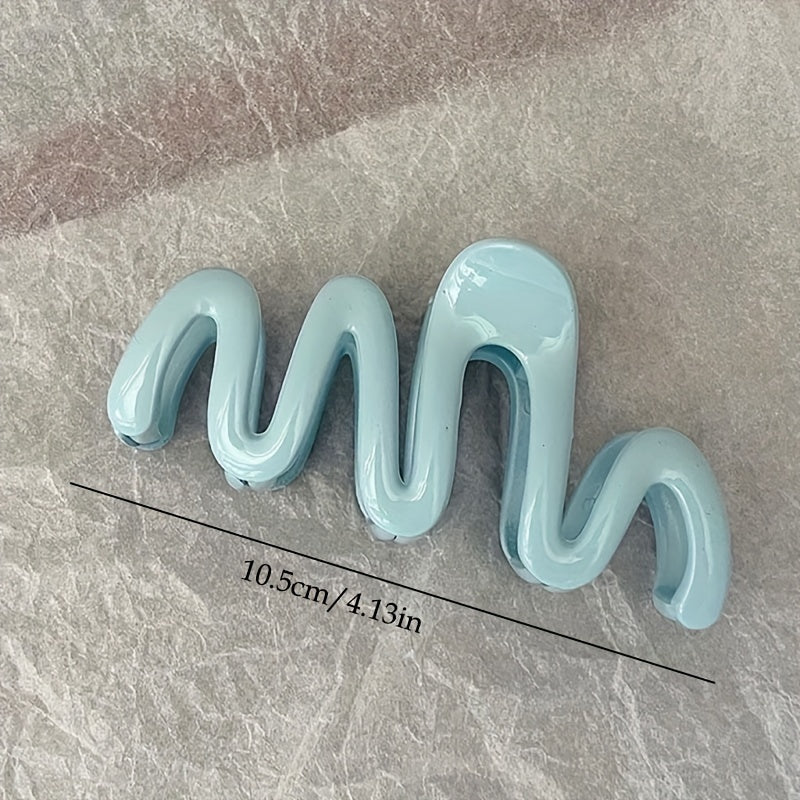 1pc S Shape Large Hair Clips for Girls
