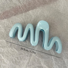 1pc S Shape Large Hair Clips for Girls