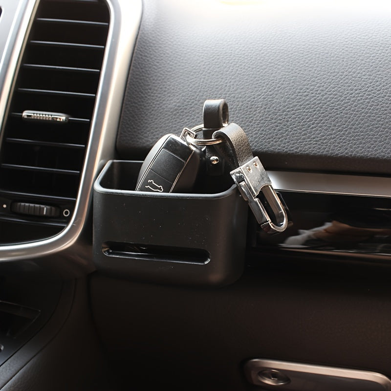 Car Phone Holder with Storage Box for More Convenience