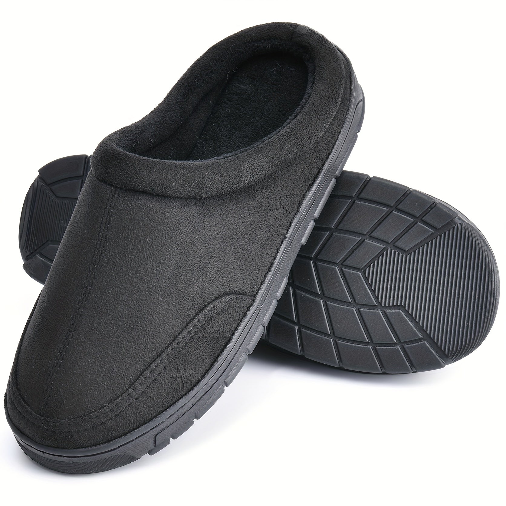 Men's Foam Slip On Warm Household Slippers - Assorted Colors